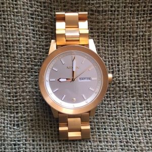 NIXON THE SPUR GOLD WATCH